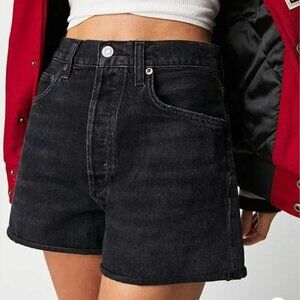 NWT Agolde Dee Vintage High Rise Short Rolled Hem